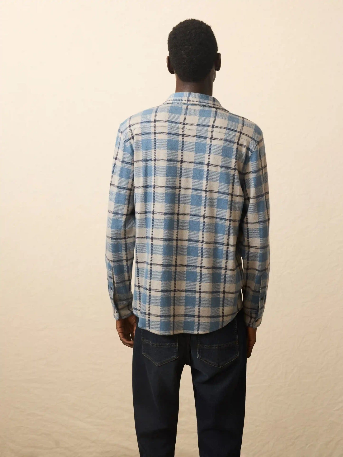 Legend™ Sweater Shirt - Overcast Ocean Plaid