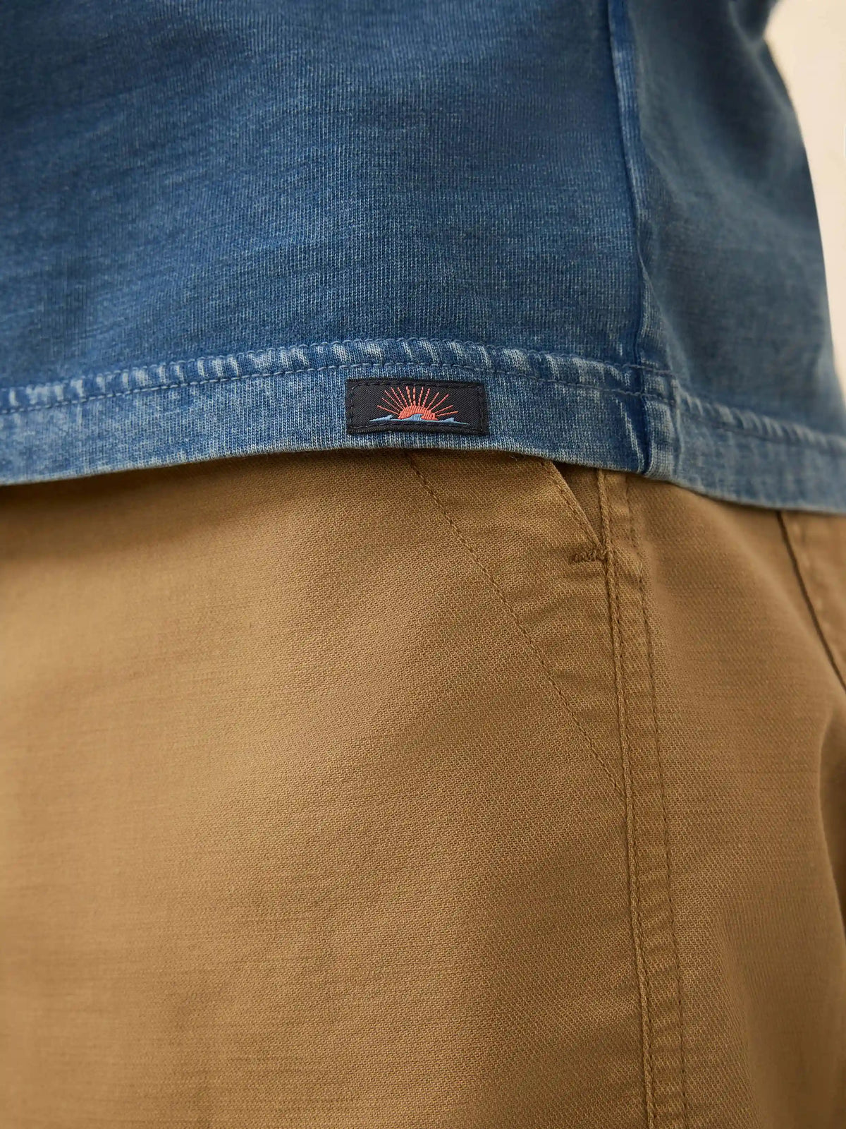 Steven Paul Judd Thunderbird Indigo Tee - Storm River Wash