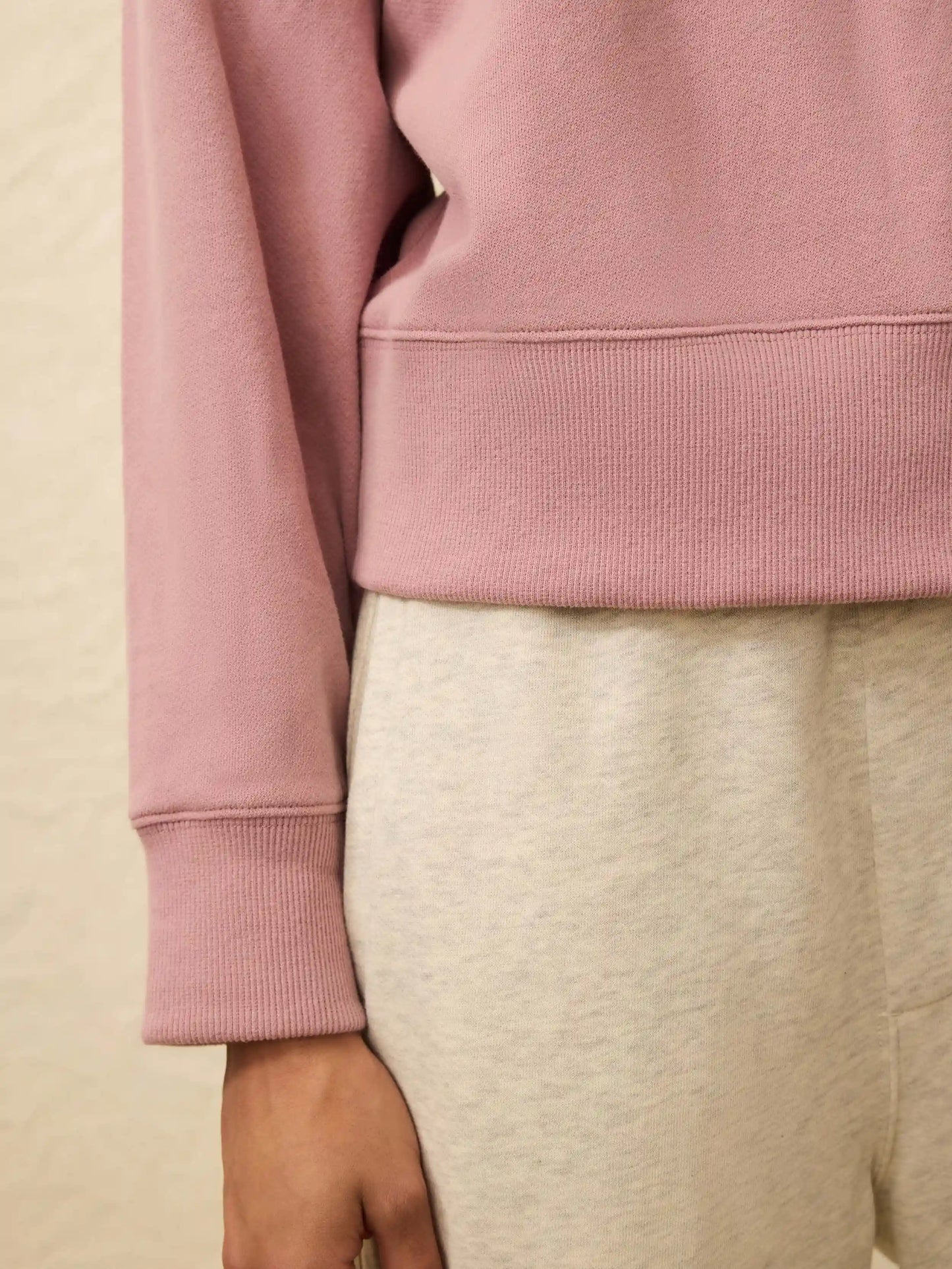 High Standard Fleece Vintage Crewneck - Nostalgia Rose