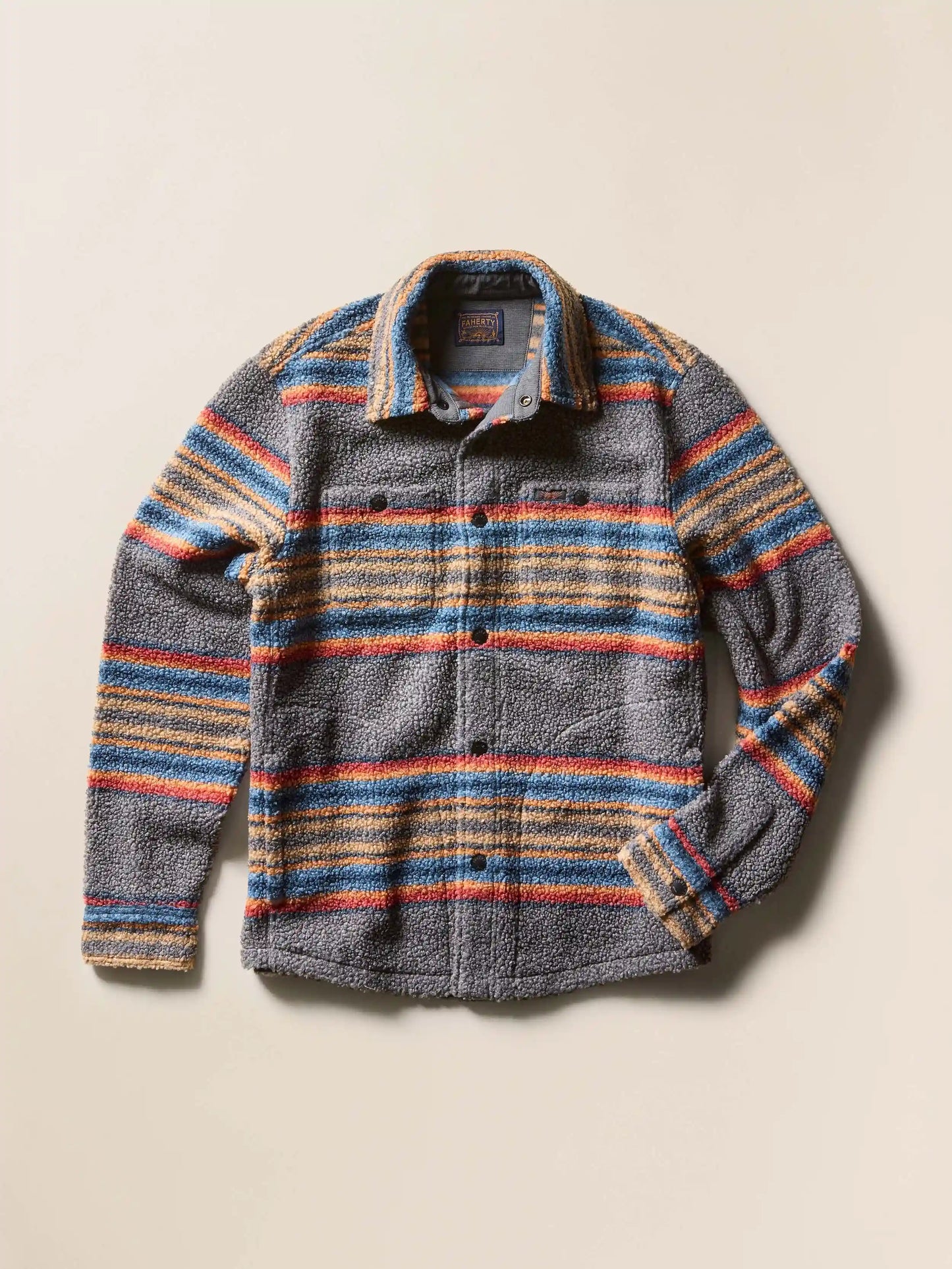 Range Fleece CPO - Buffalo Rock Stripe