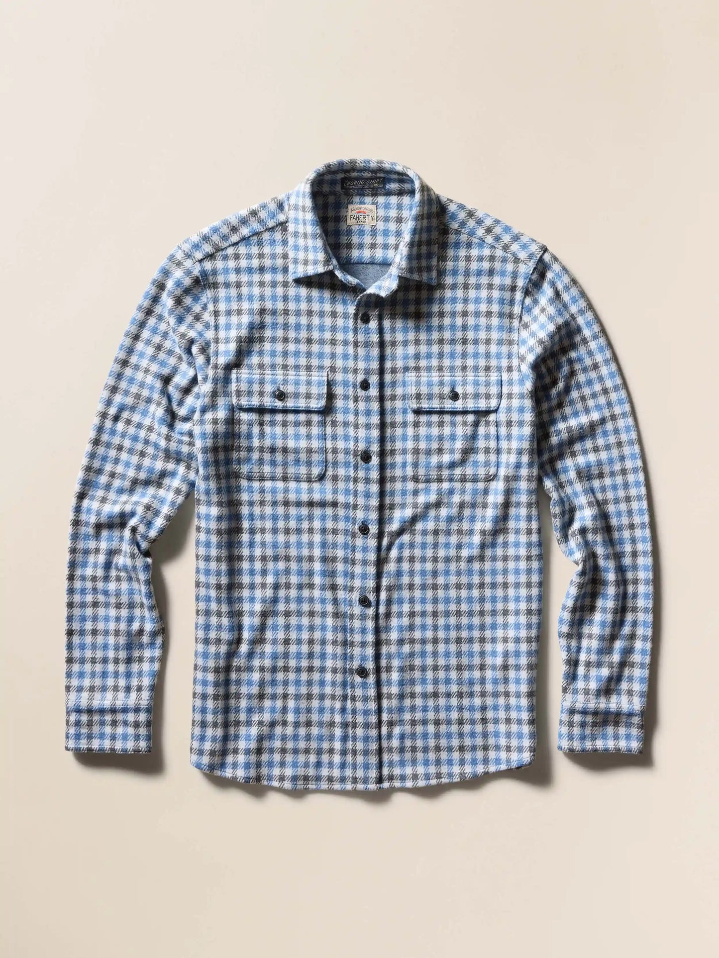 Legend™ Sweater Shirt - Graphite Sky Gingham