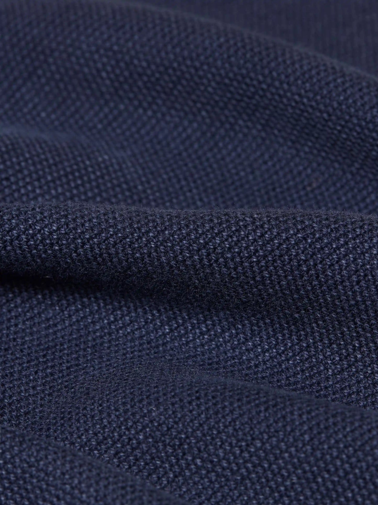 Light-Weight Cotton Crewneck - Ravine Navy