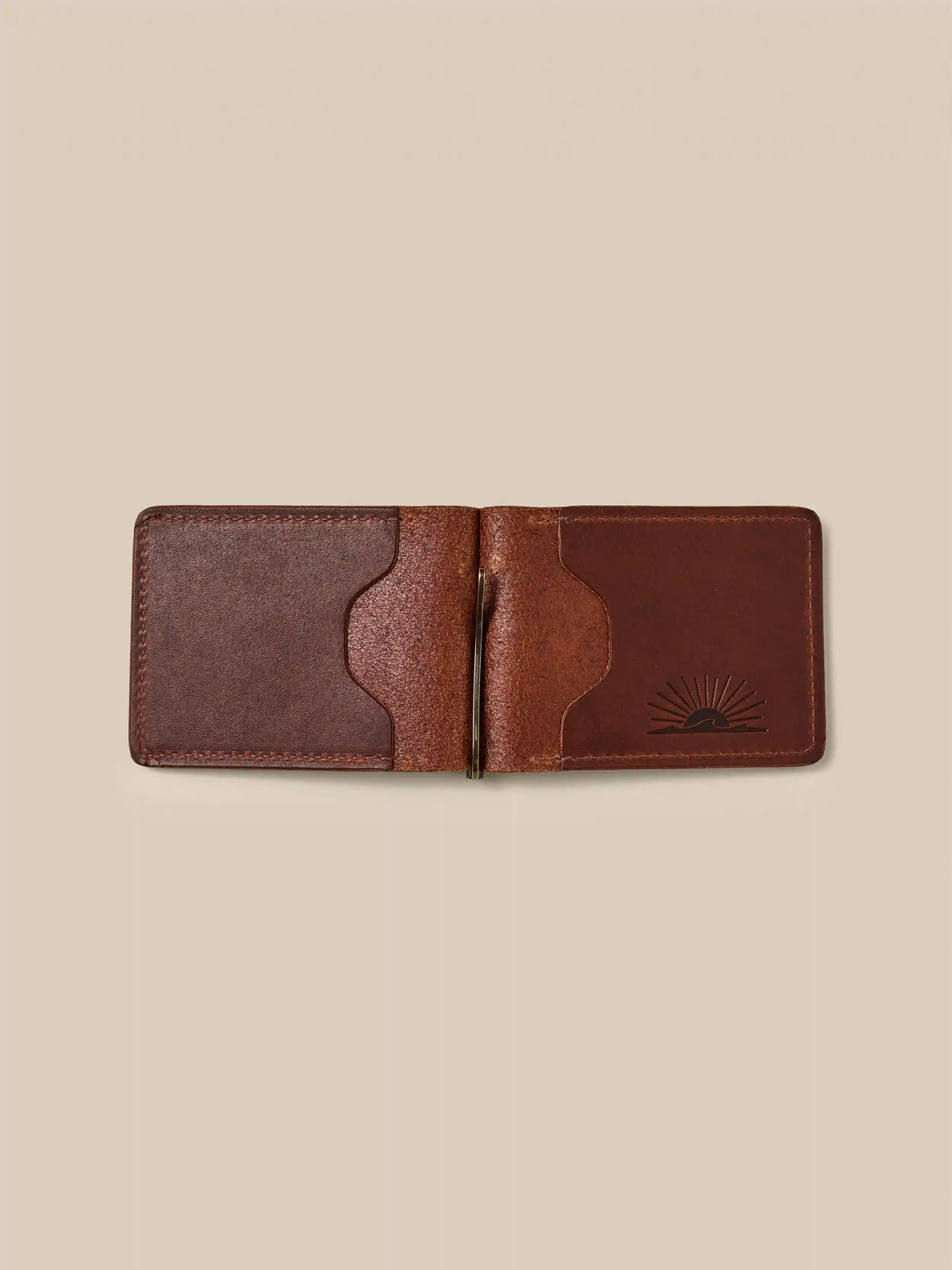 Money Clip - Brown
