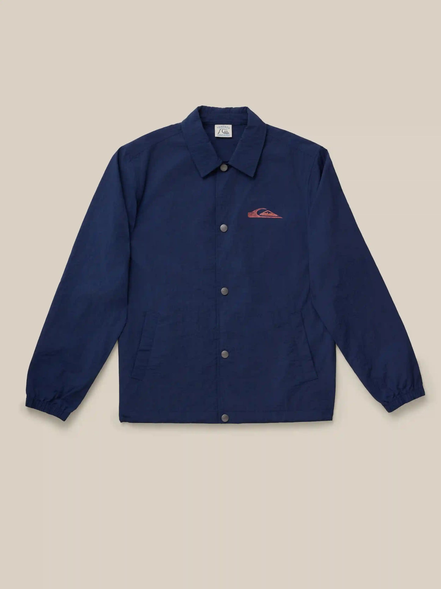 Faherty x Quiksilver Coaches Jacket - Huntington Navy