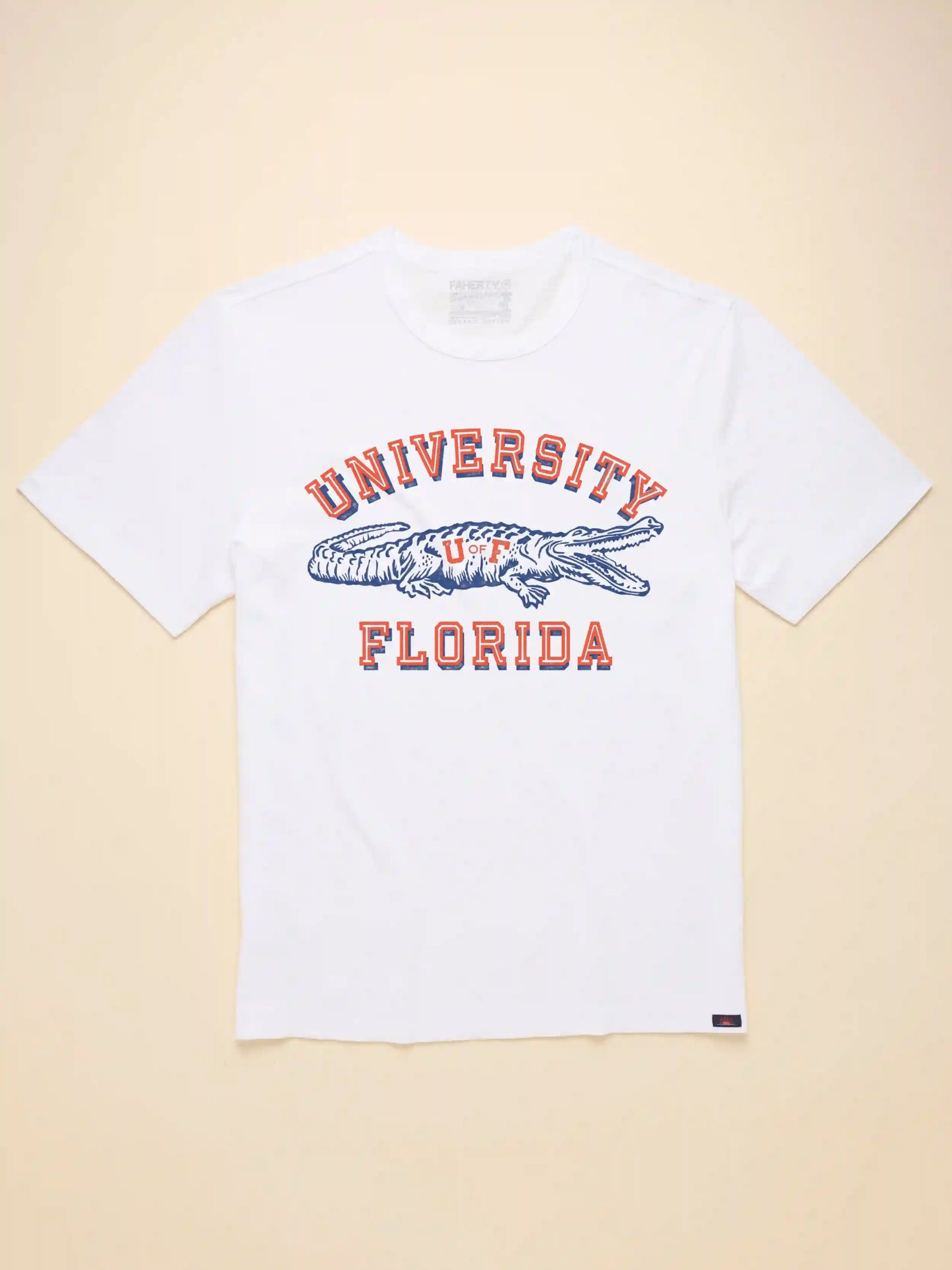 University of Florida Sunwashed Tee - White