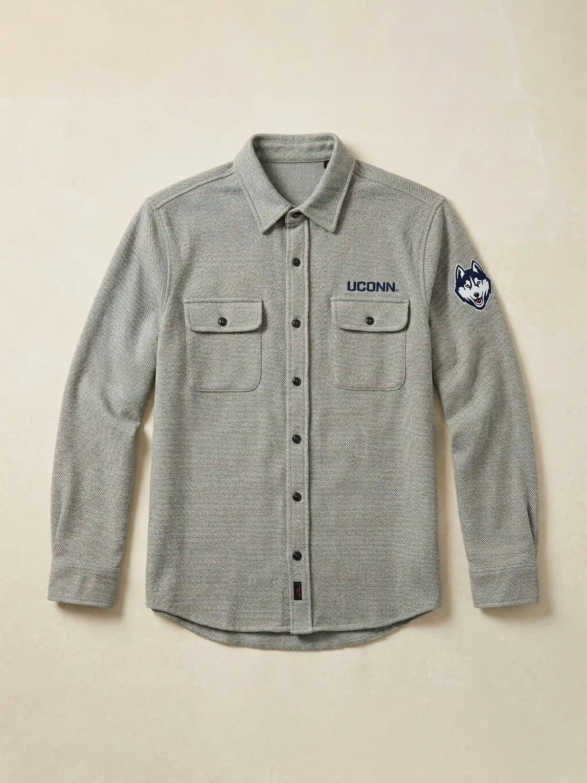 University Of Connecticut Legend™ Sweater Shirt - Fossil Grey Twill