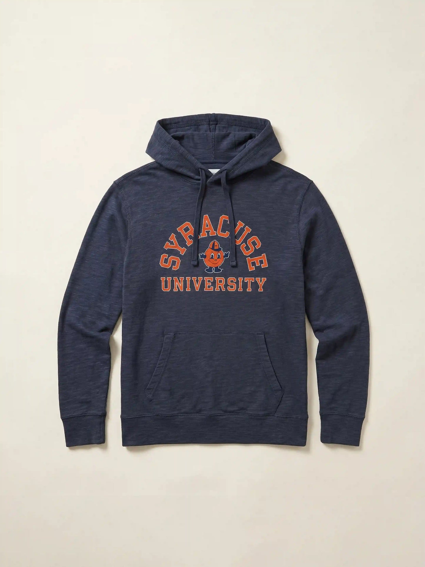 Syracuse University Sunwashed Slub Hoodie - Blue Nights