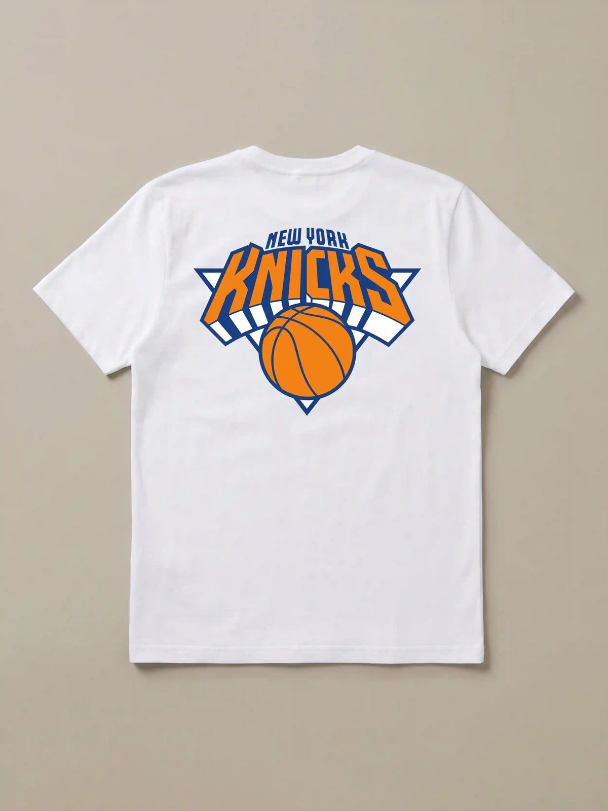 NY Knicks Sunwashed Regenerative Tee - White