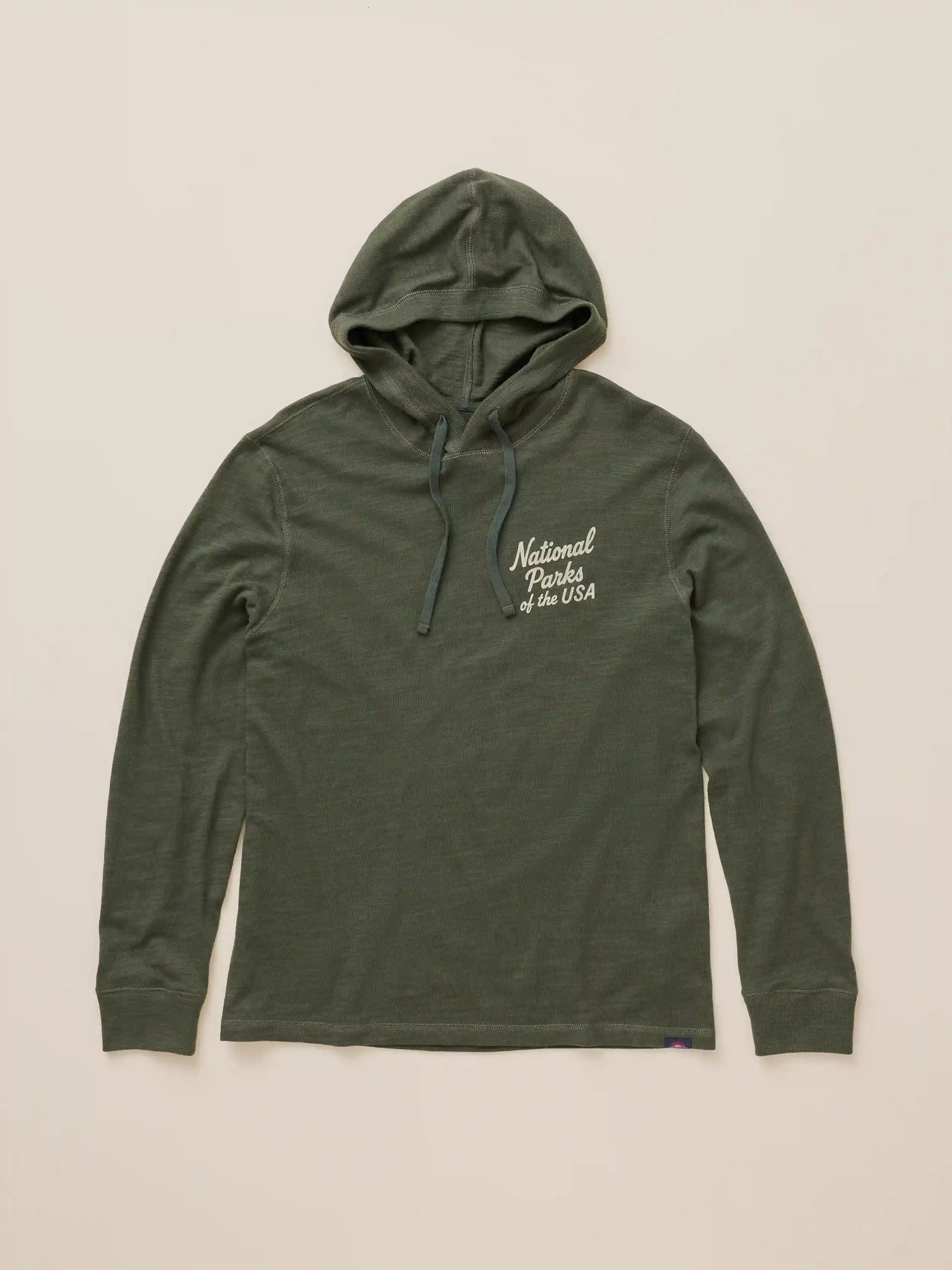 Faherty x Parks Project National Parks Sunwashed Organic Hoodie - Forest Grove