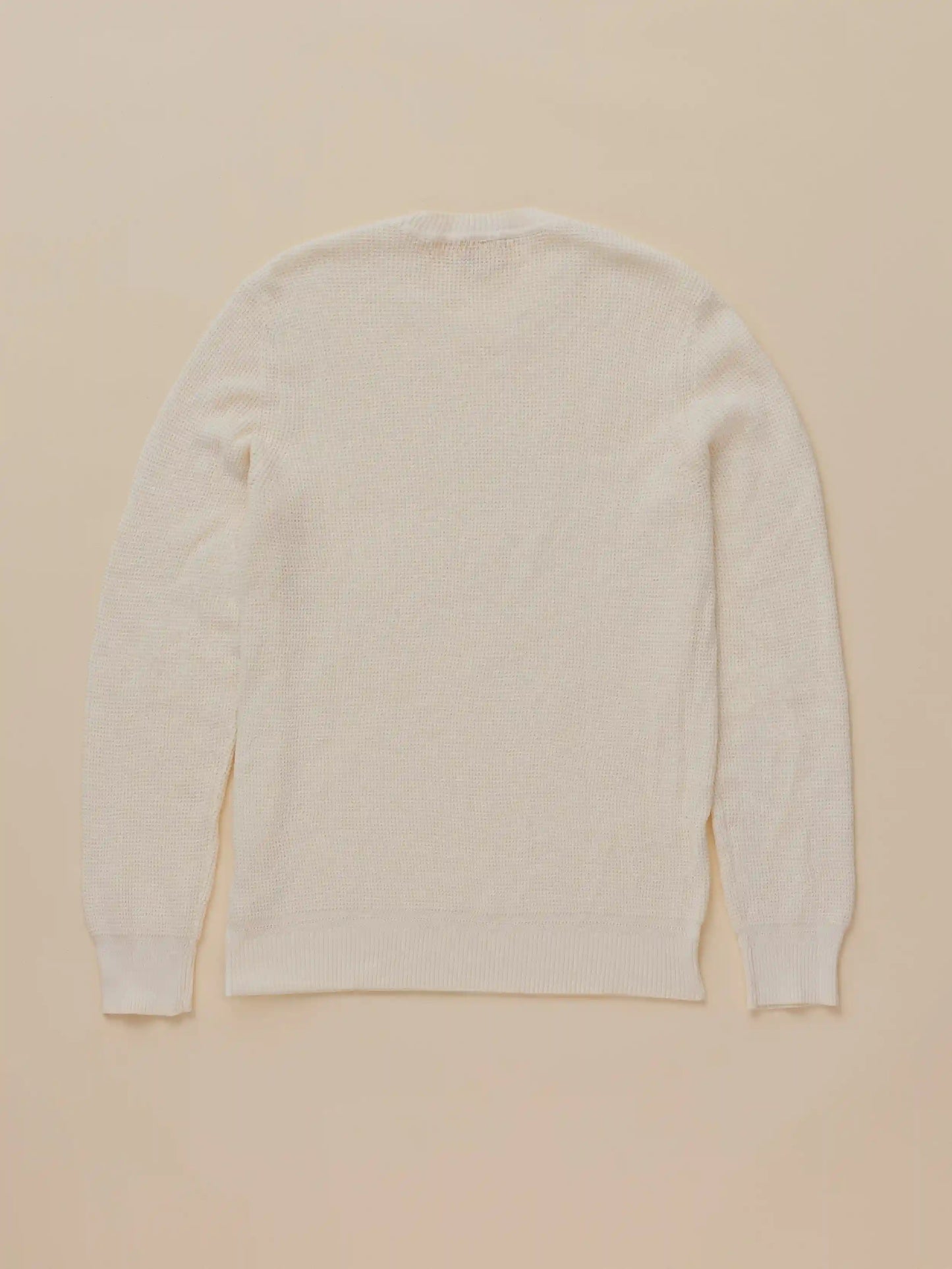 Sunwashed Crewneck Sweater - White Shell