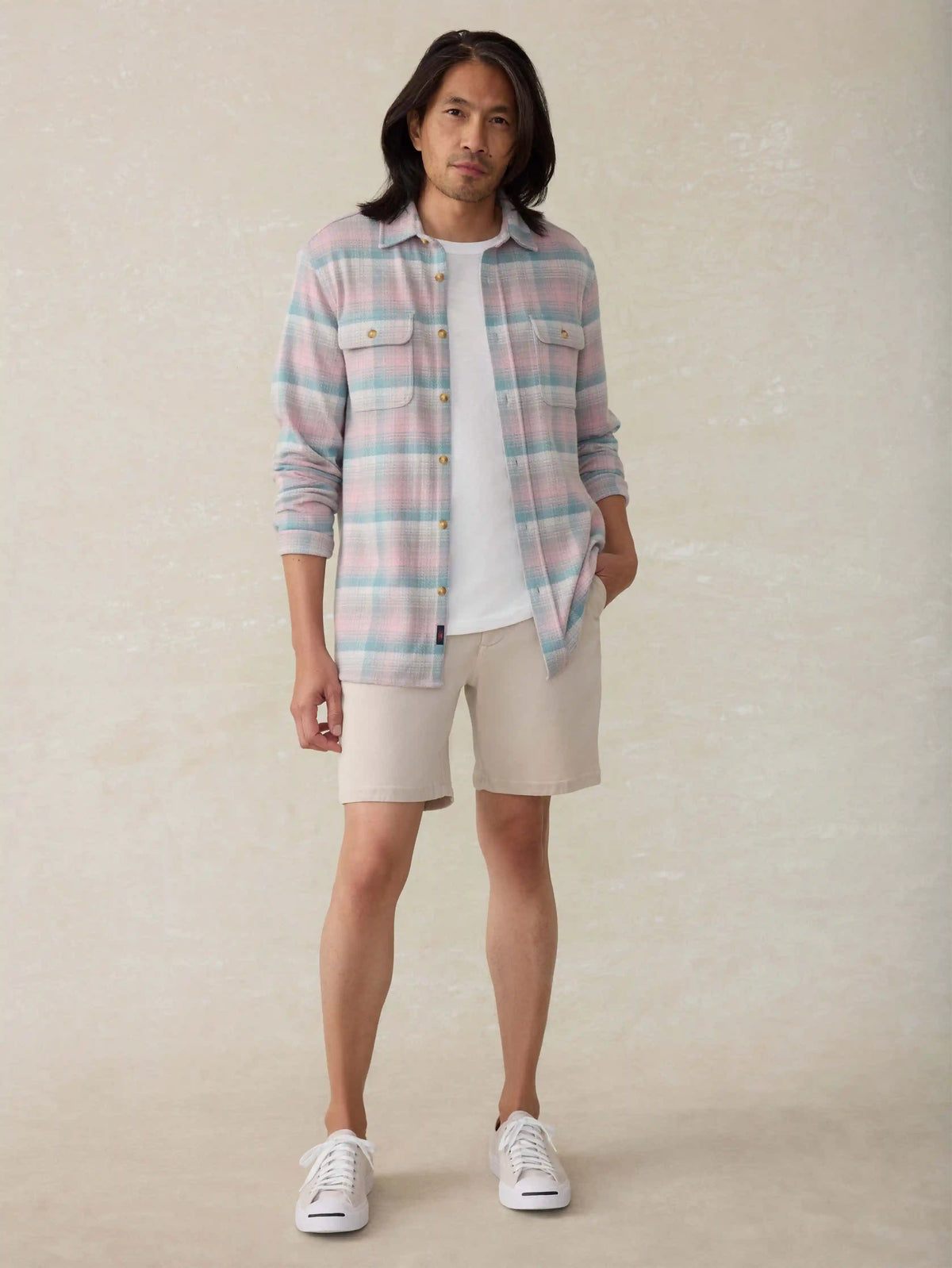 Legend™ Sweater Shirt - Sedona Sage Plaid