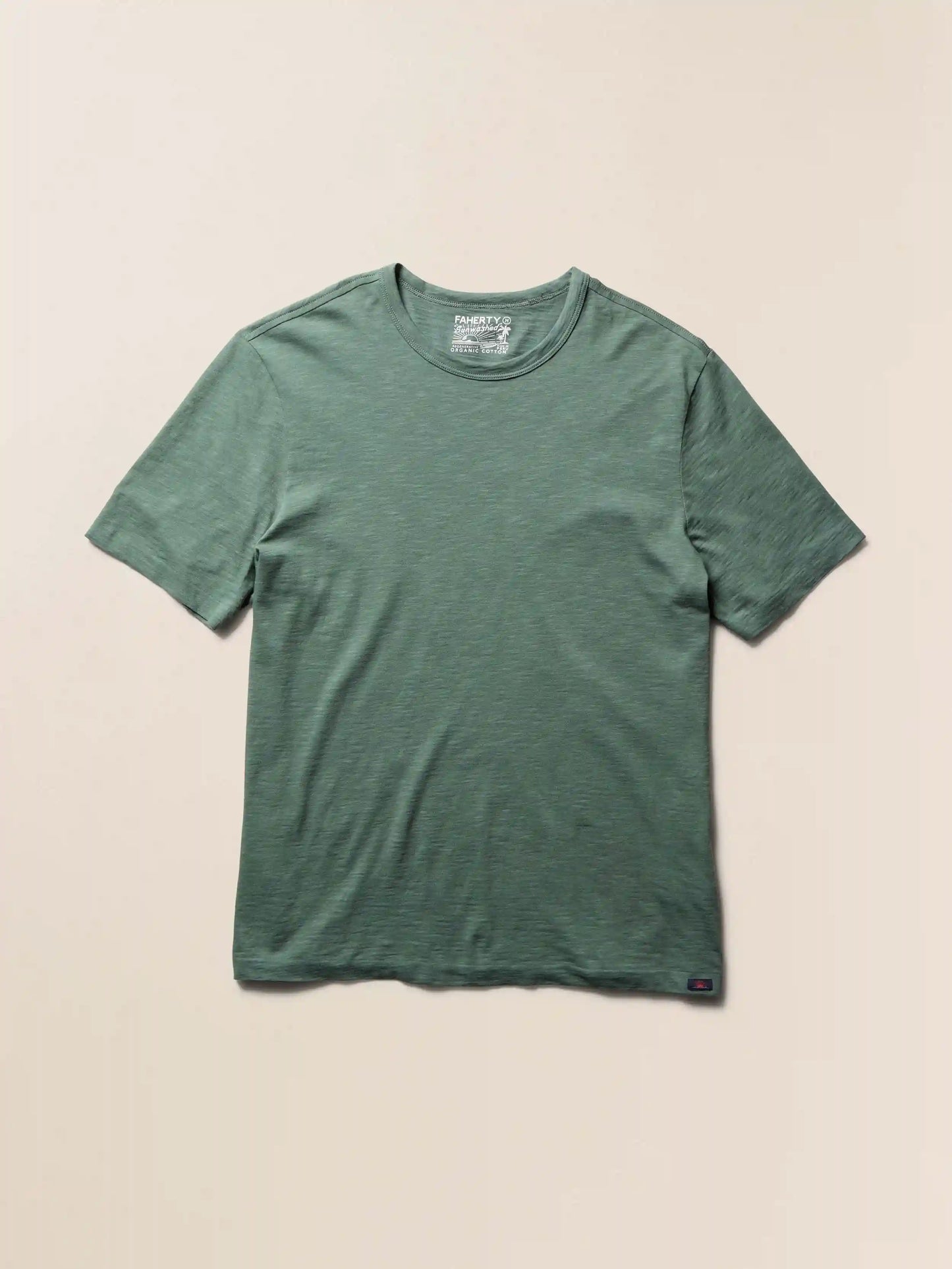 Sunwashed Regenerative Tee - Island Spruce
