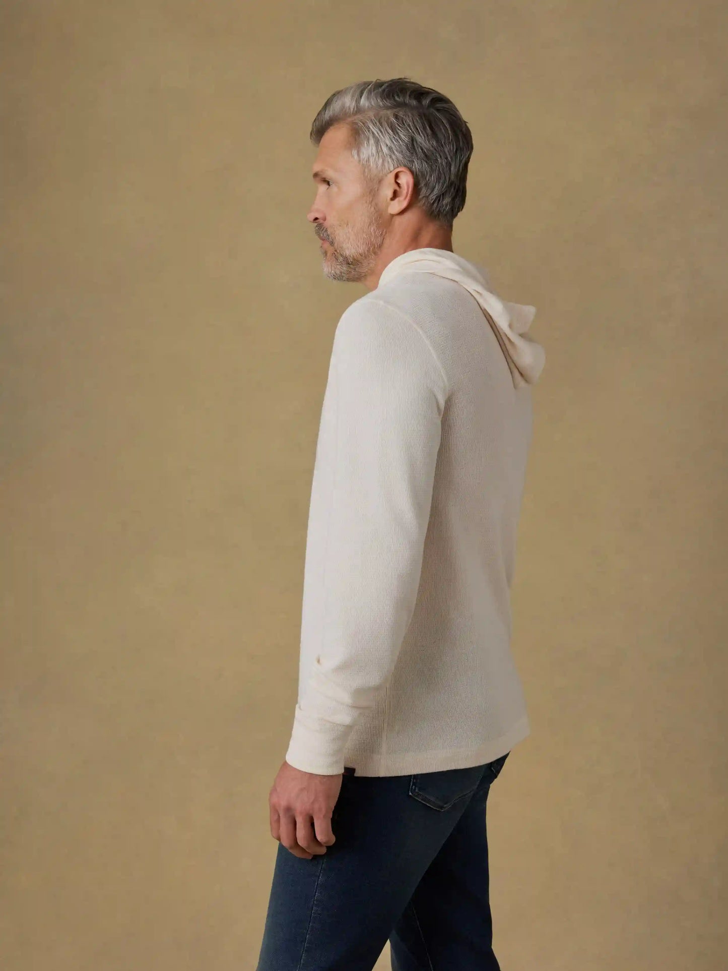 Waffle Hoodie - Whitecap