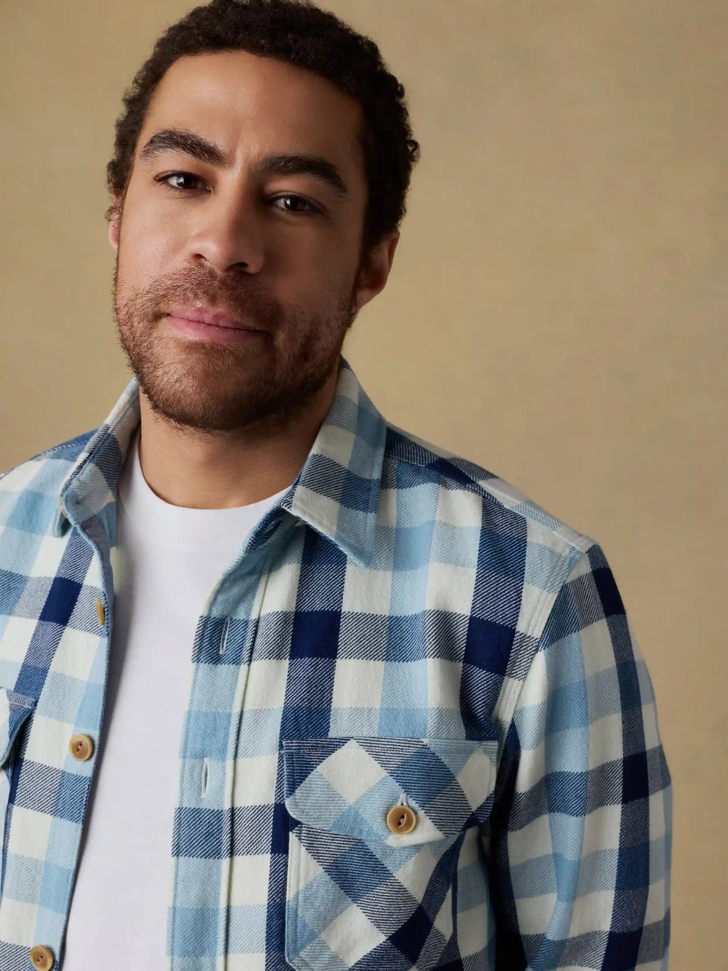 Indigo Overshirt - Indigo Island Buffalo
