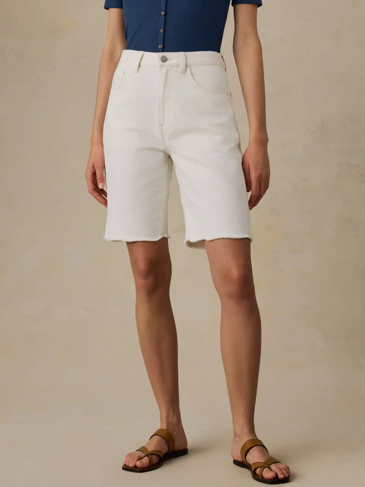 Boyfriend Denim Short - Whitebay Wash
