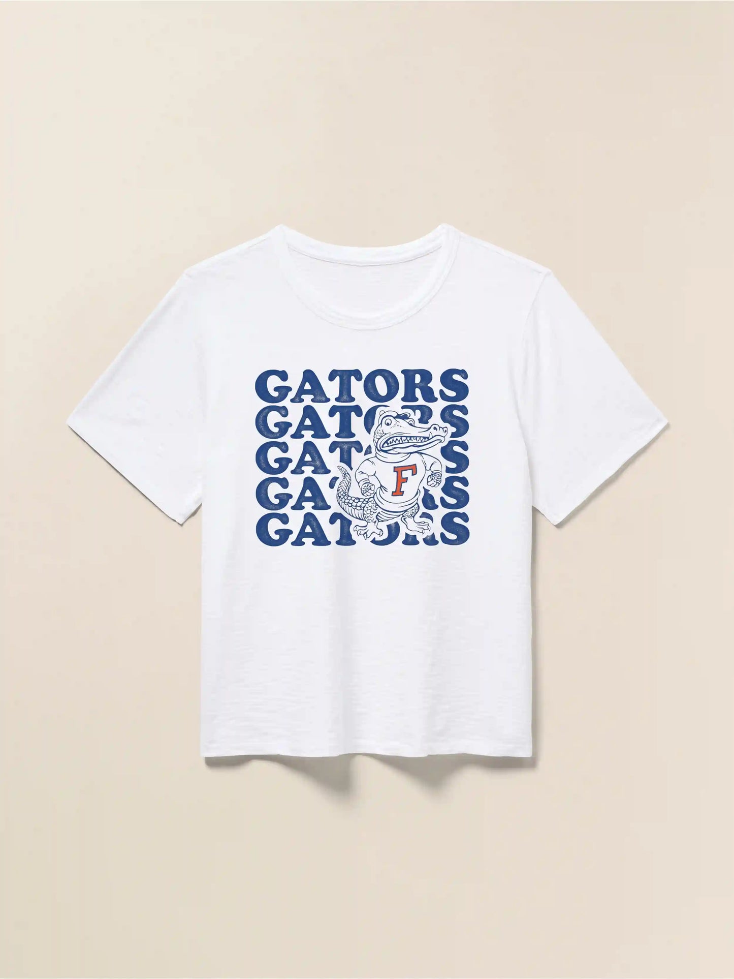 University of Florida Sunwashed Regenerative Tee - White