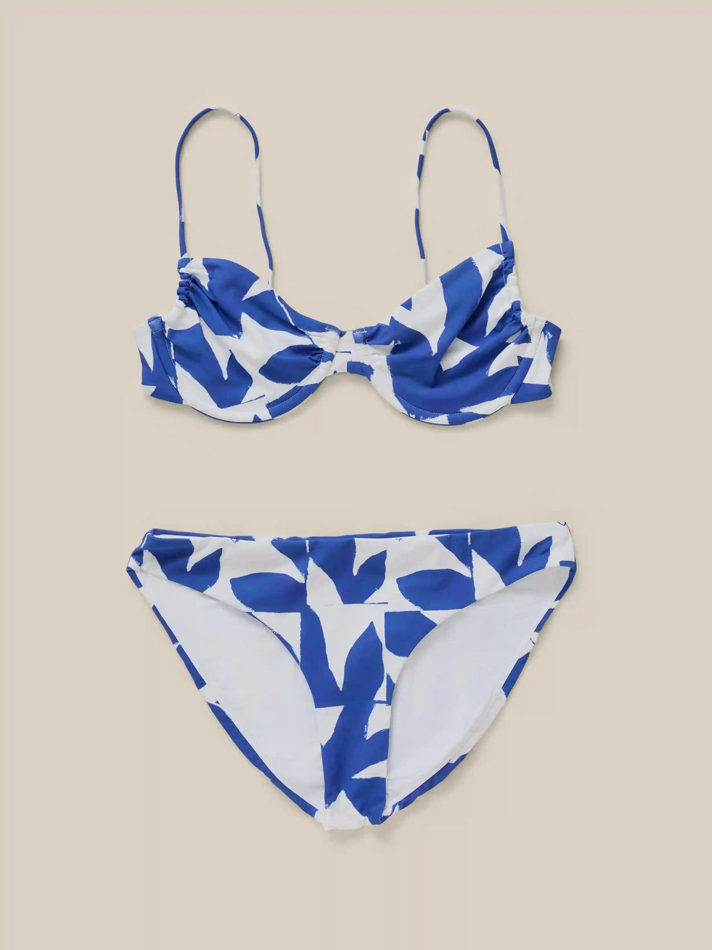 Soleil Top - Summer Leaves Blue