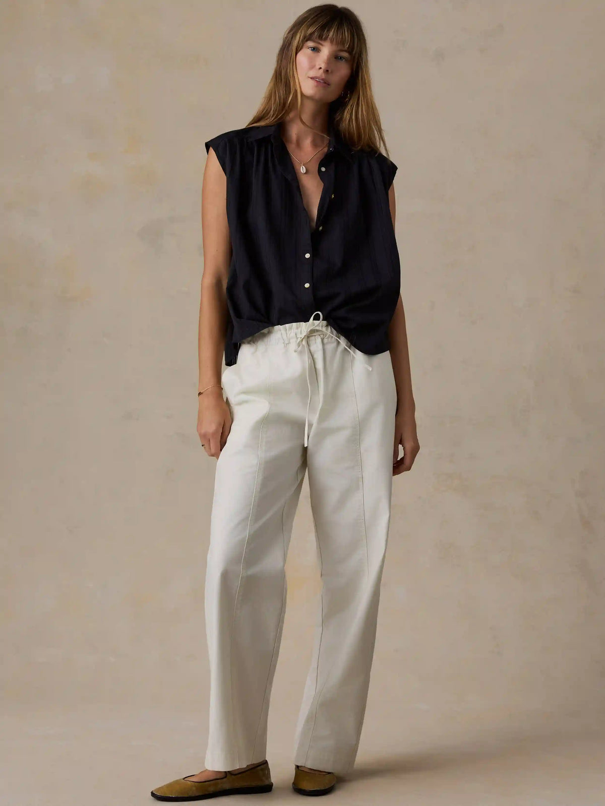 Heirloom Dobby Lucia Top - Black