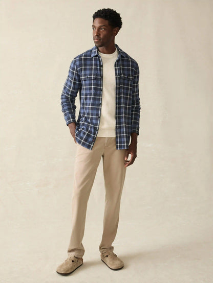 Legend™ Sweater Shirt - Blue Winds Plaid