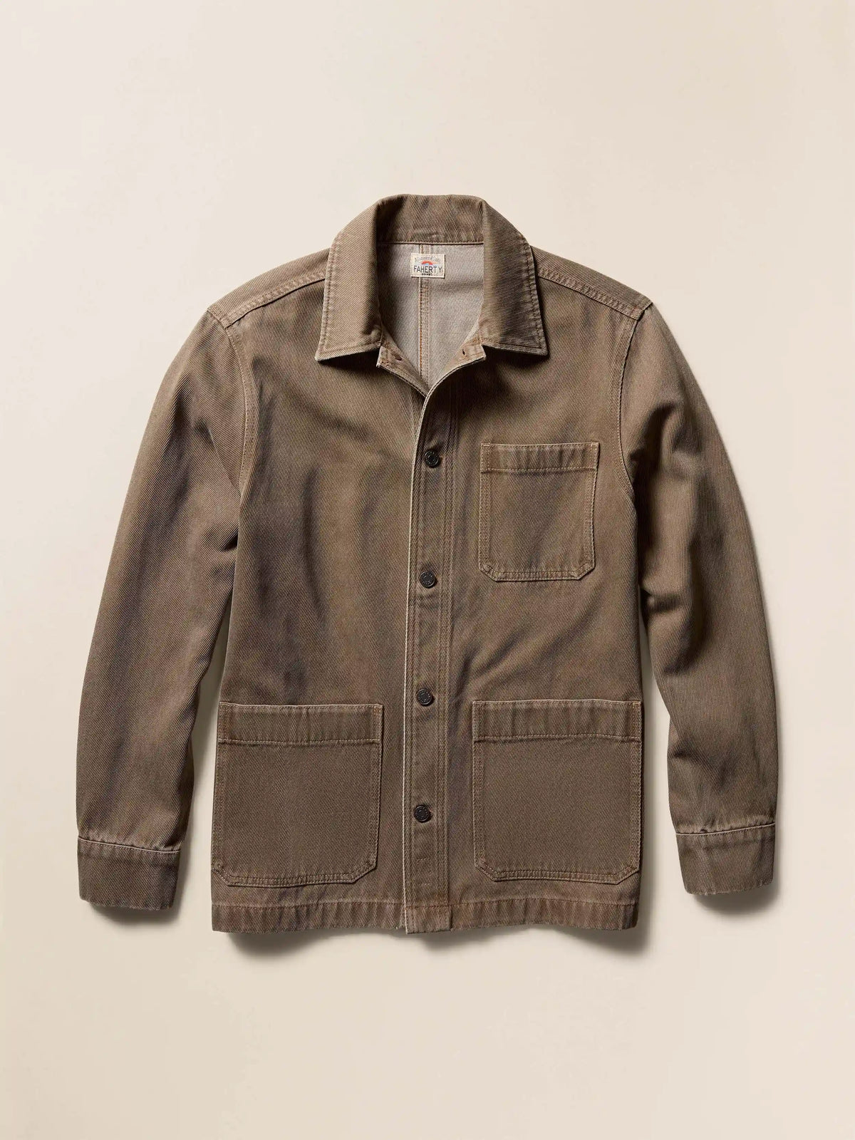 High Ridge Twill Studio Jacket - Almond Hill Wash