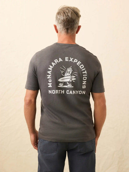 Nazare Sunwashed Tee - Graphite