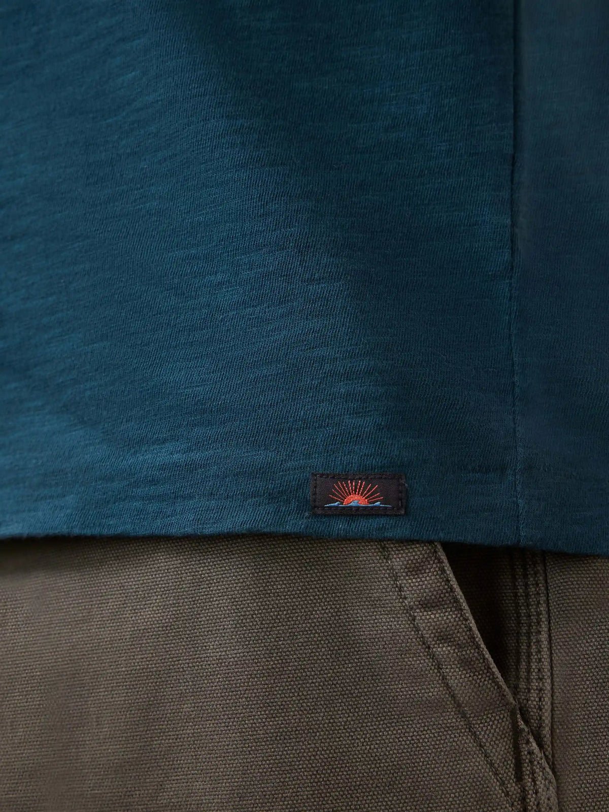 Sunwashed Regenerative Tee - Ocean Storm