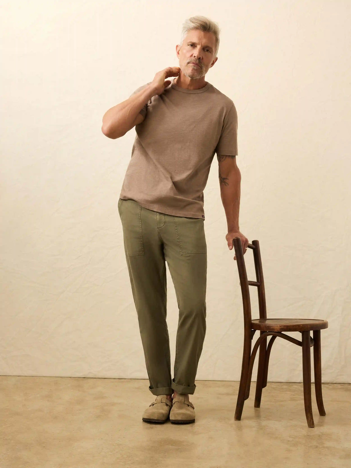 Sunwashed Regenerative Tee - Walnut Branch