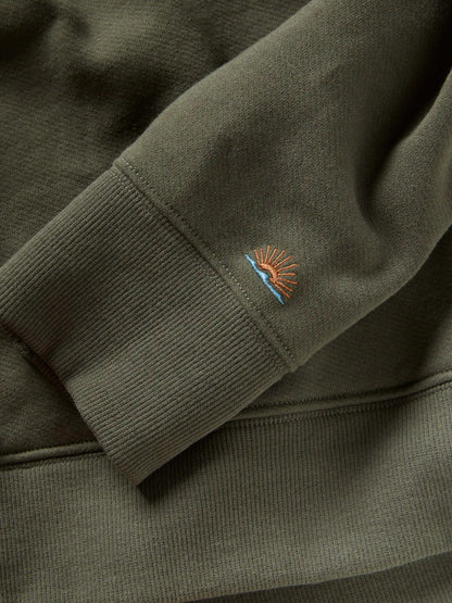 High Standard Fleece Hoodie - Fall Evergreen