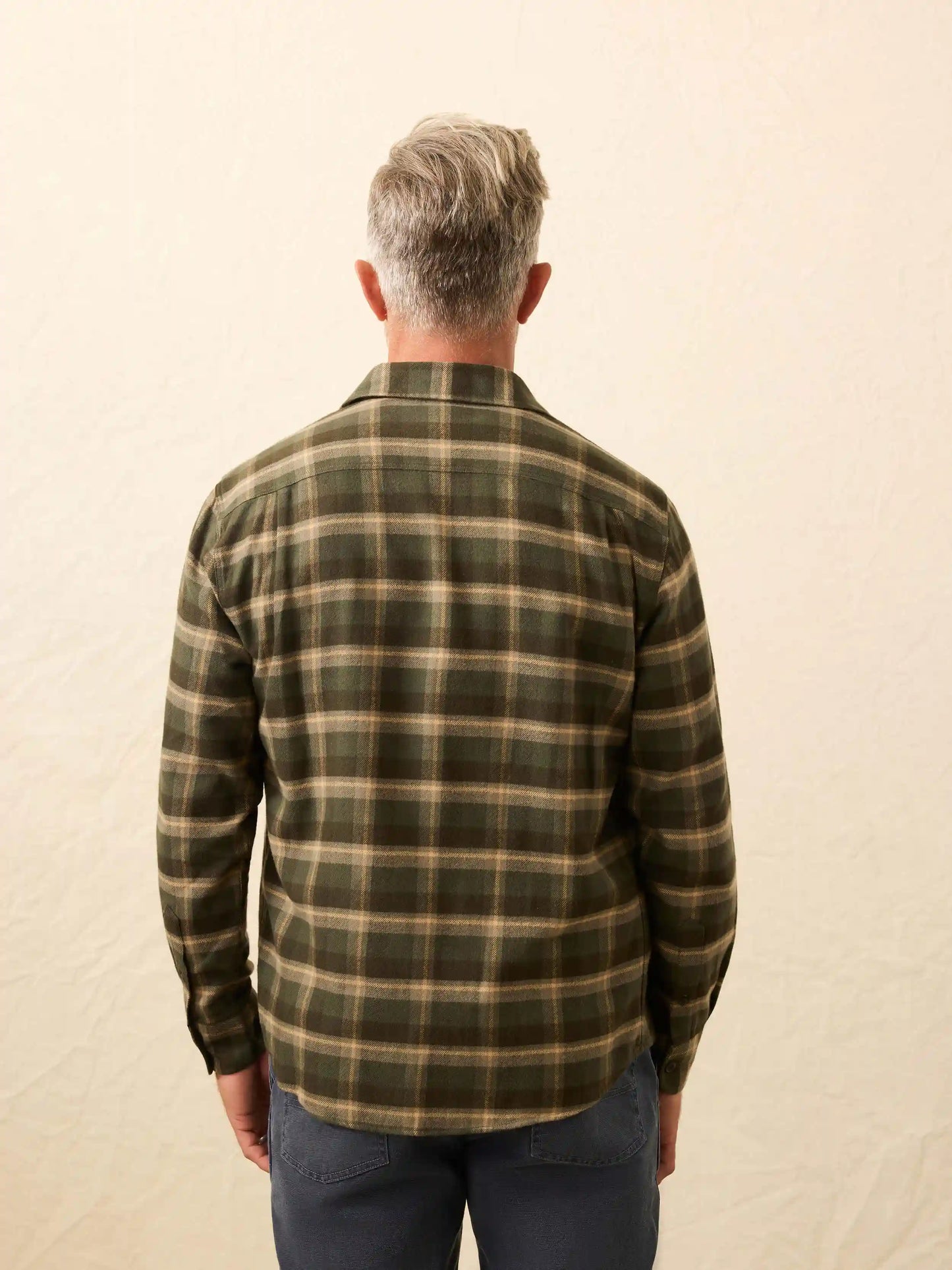 Heirloom Portuguese Flannel Shirt - Garret Verde Plaid