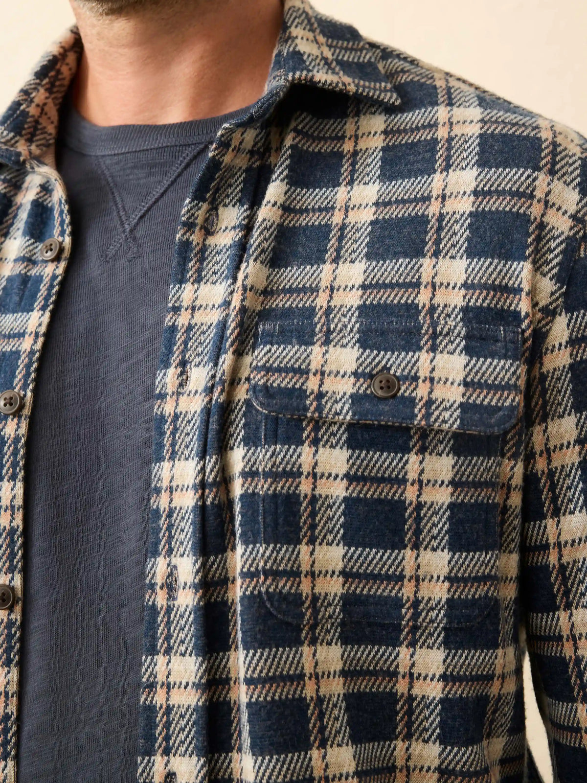 Legend™ Sweater Shirt - Golden Lake Plaid