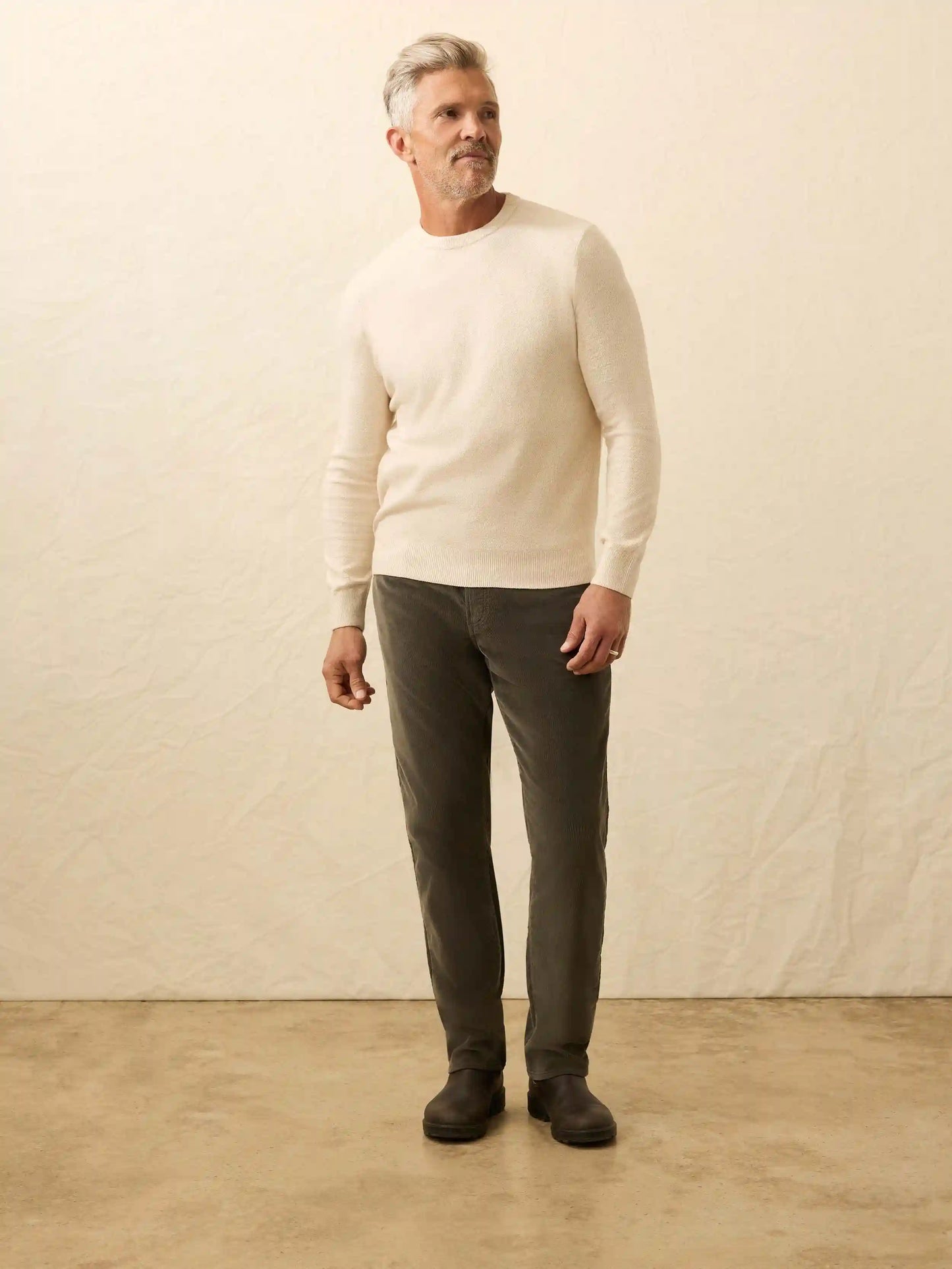 Jackson Crew Sweater - Ivory Sky Feeder