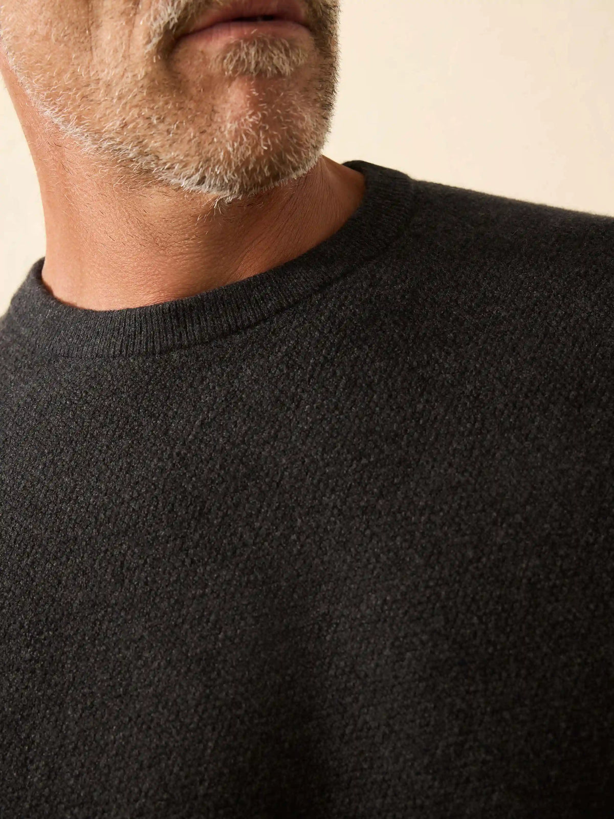 Jackson Crew Sweater - Wolf Black Heather