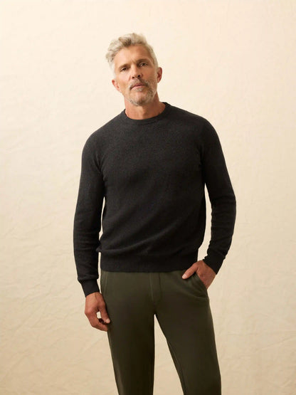 Jackson Crew Sweater - Wolf Black Heather
