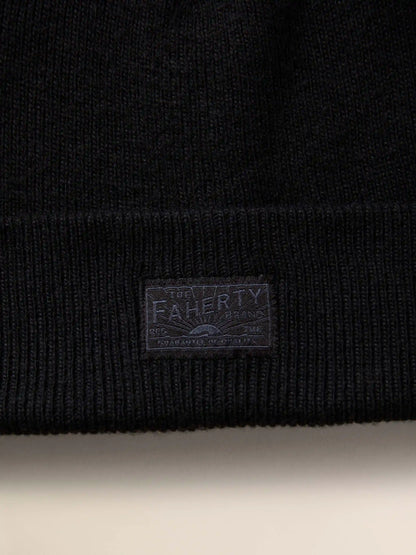 Faherty Essential Beanie - Black