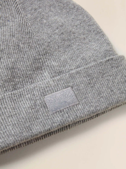 Faherty Essential Beanie - Charcoal Heather