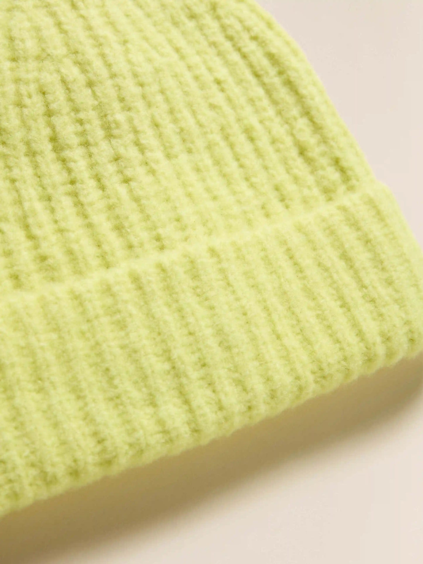 Alpaca Cozy Beanie - Citrus Shore