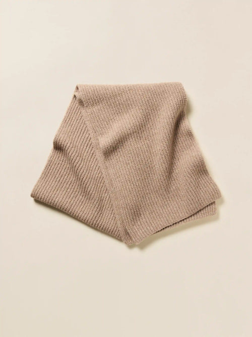 Alpaca Cozy Scarf - Toffee