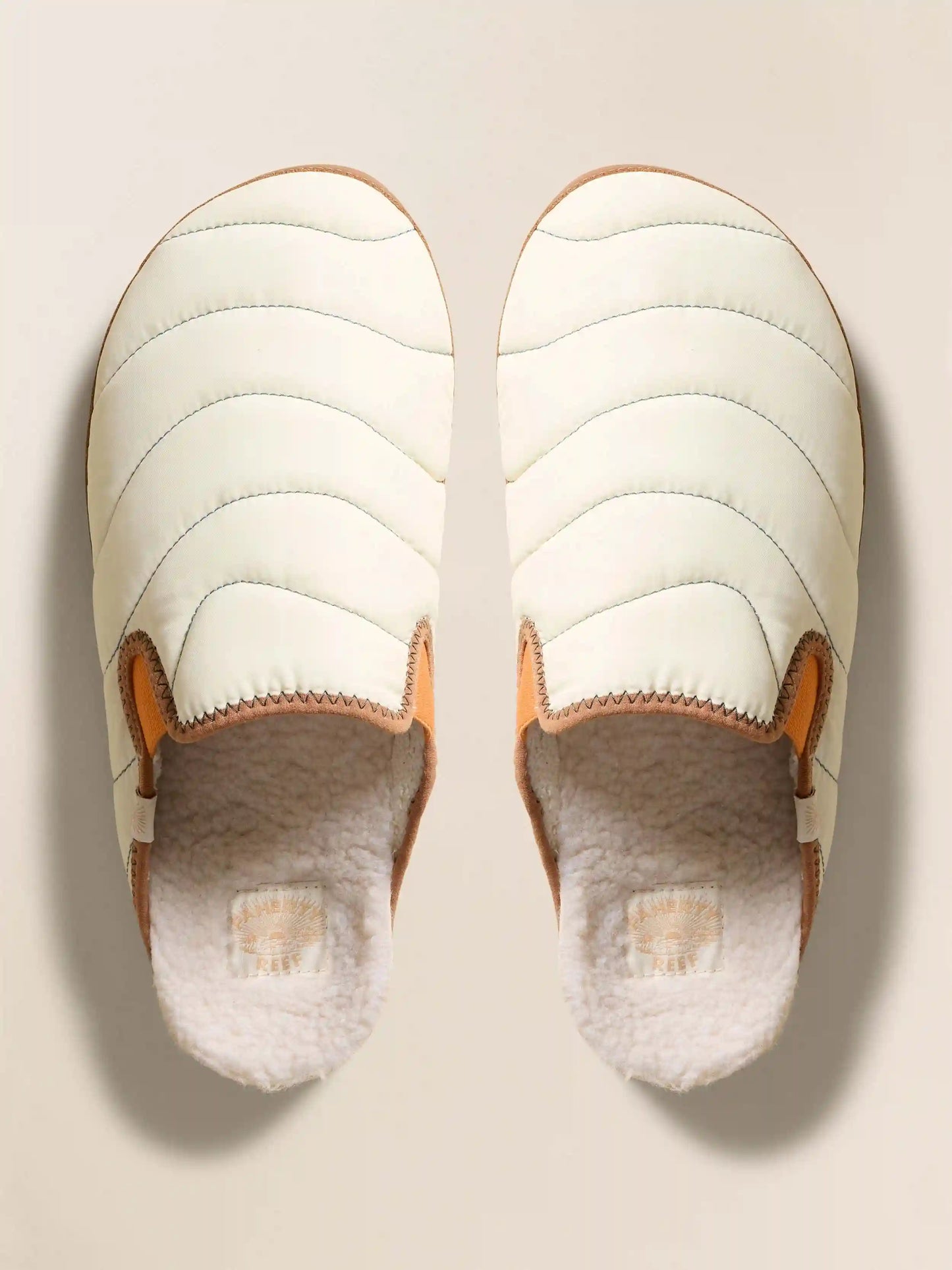 Faherty X REEF Unisex Slipper Scuff - Snowy Montana