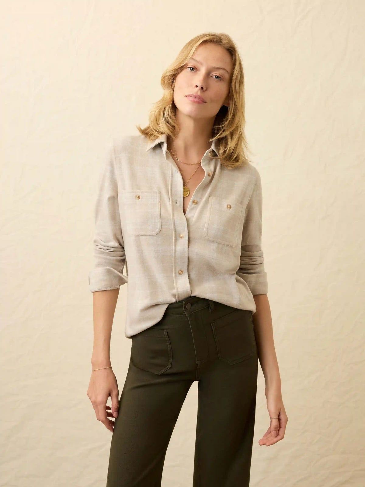 Legend™ Sweater Shirt - Desert Plains Plaid