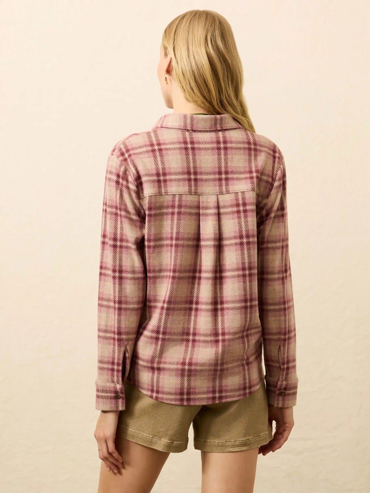 Legend™ Sweater Classic Shirt - Berry Coast Plaid