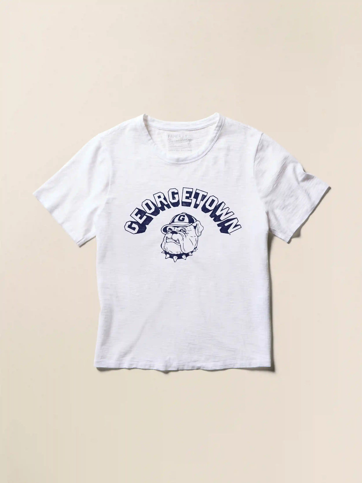 Georgetown Sunwashed Regenerative Tee - White
