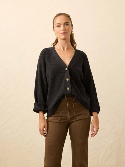 Jackson Cardigan - Charcoal Heather