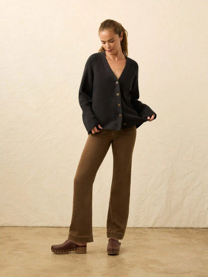 Jackson Cardigan - Charcoal Heather