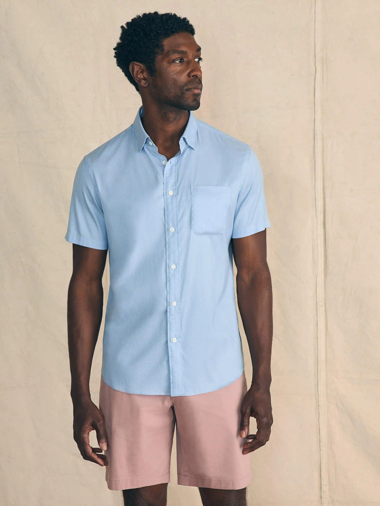 Short-Sleeve Movement™ Shirt - Atlantic Sky