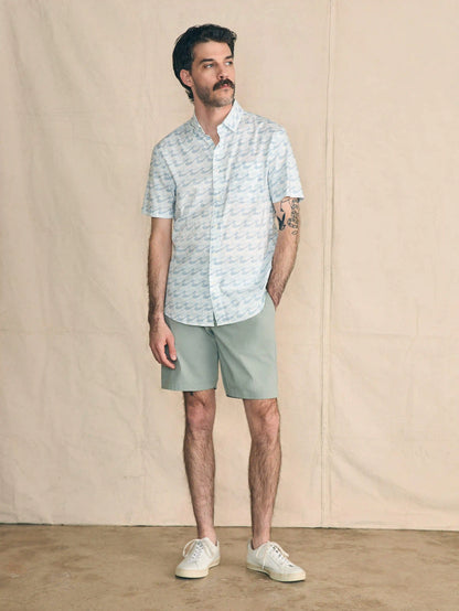 Short-Sleeve Movement™ Shirt - Ivory Endless Peaks