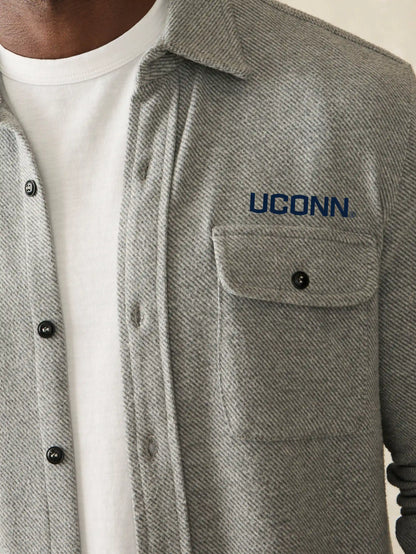 University Of Connecticut Legend™ Sweater Shirt - Fossil Grey Twill