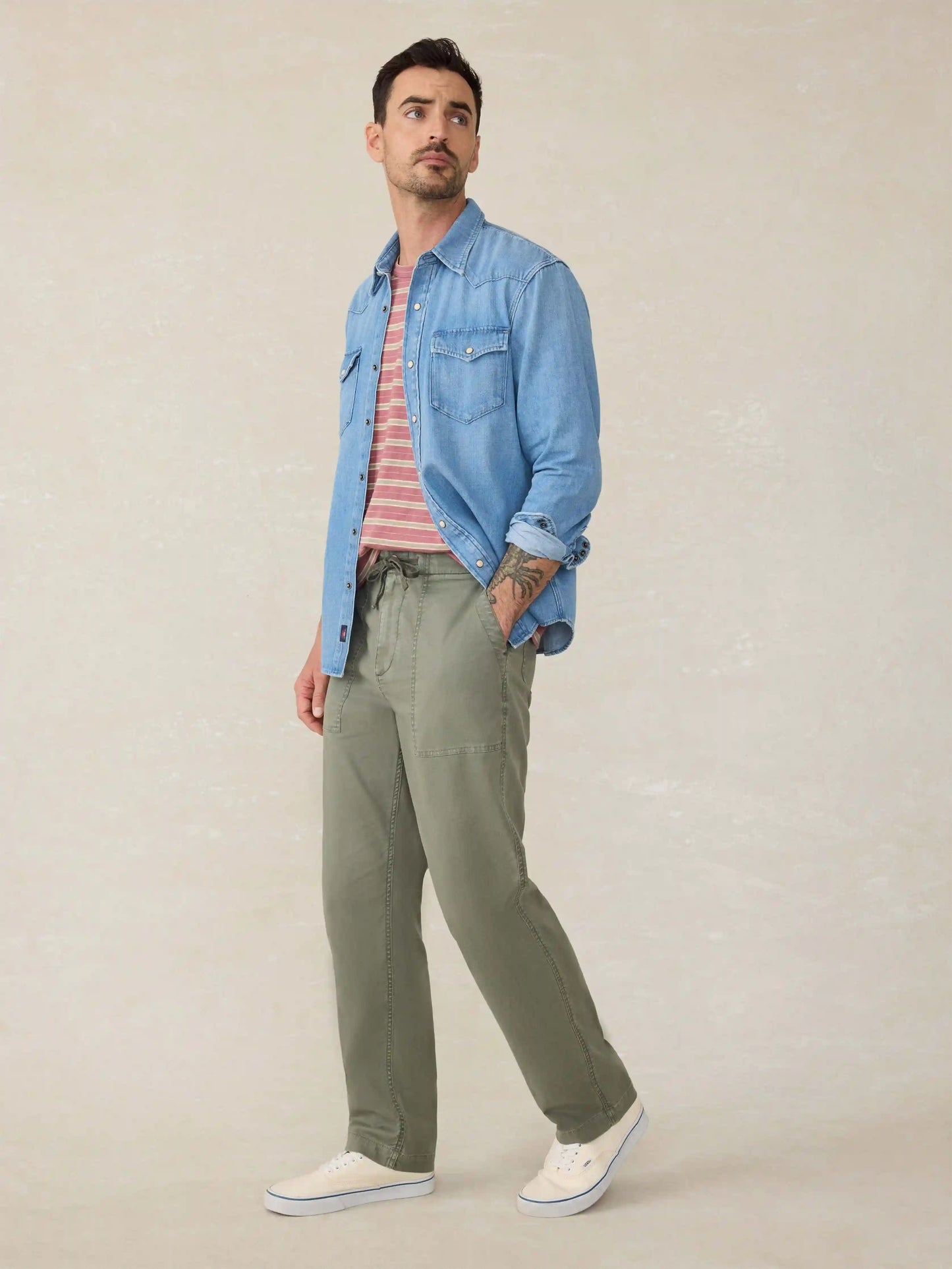 Dune Utility Pant - Desert Olive