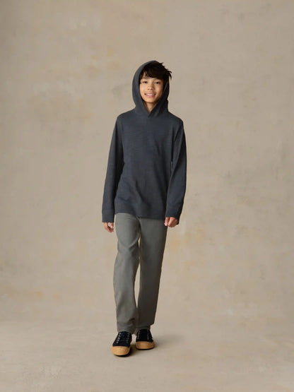 Big Kids Sunwashed Organic Hoodie - Blue Nights