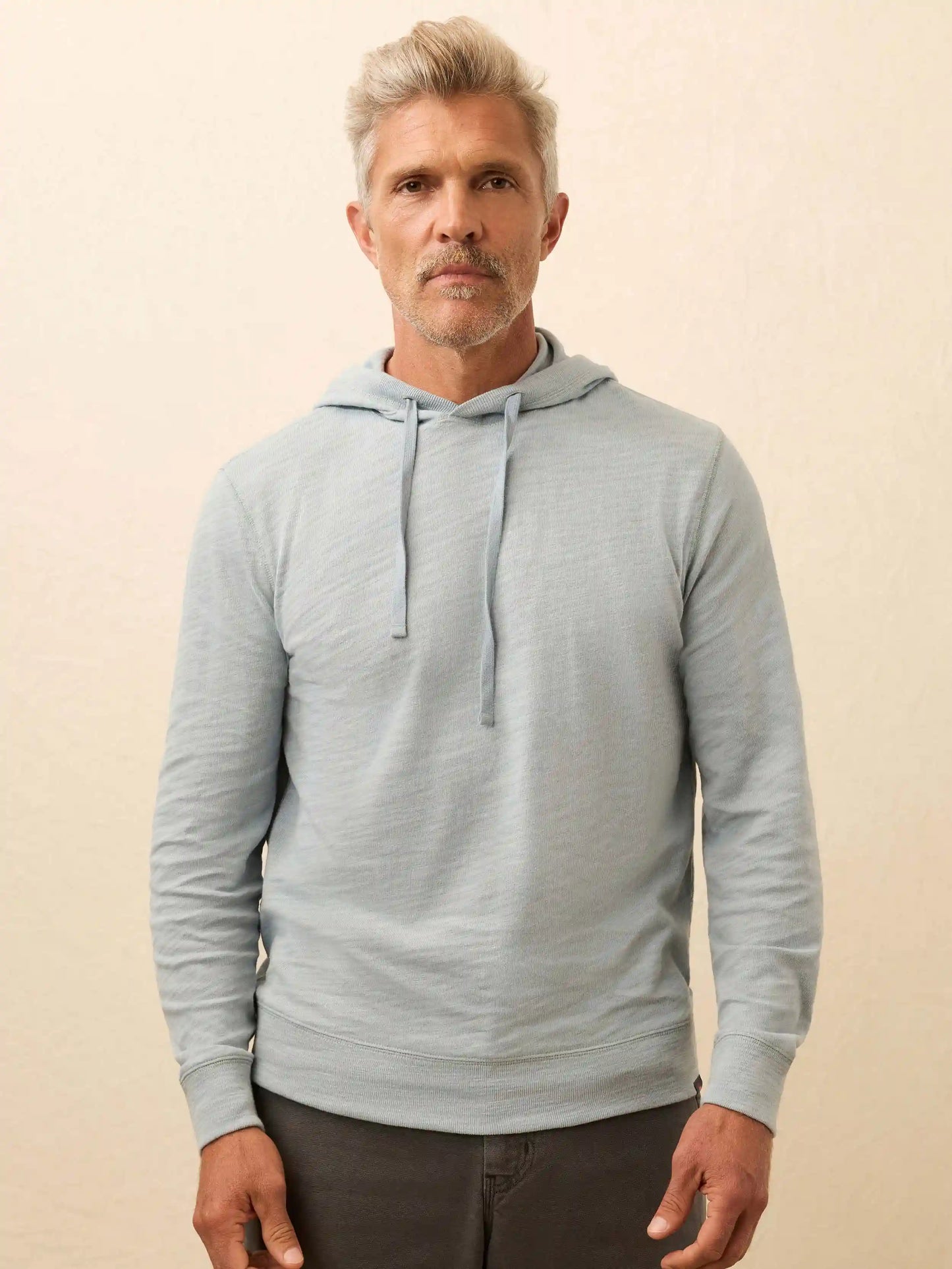 Sunwashed Organic Hoodie - Alaskan Blue