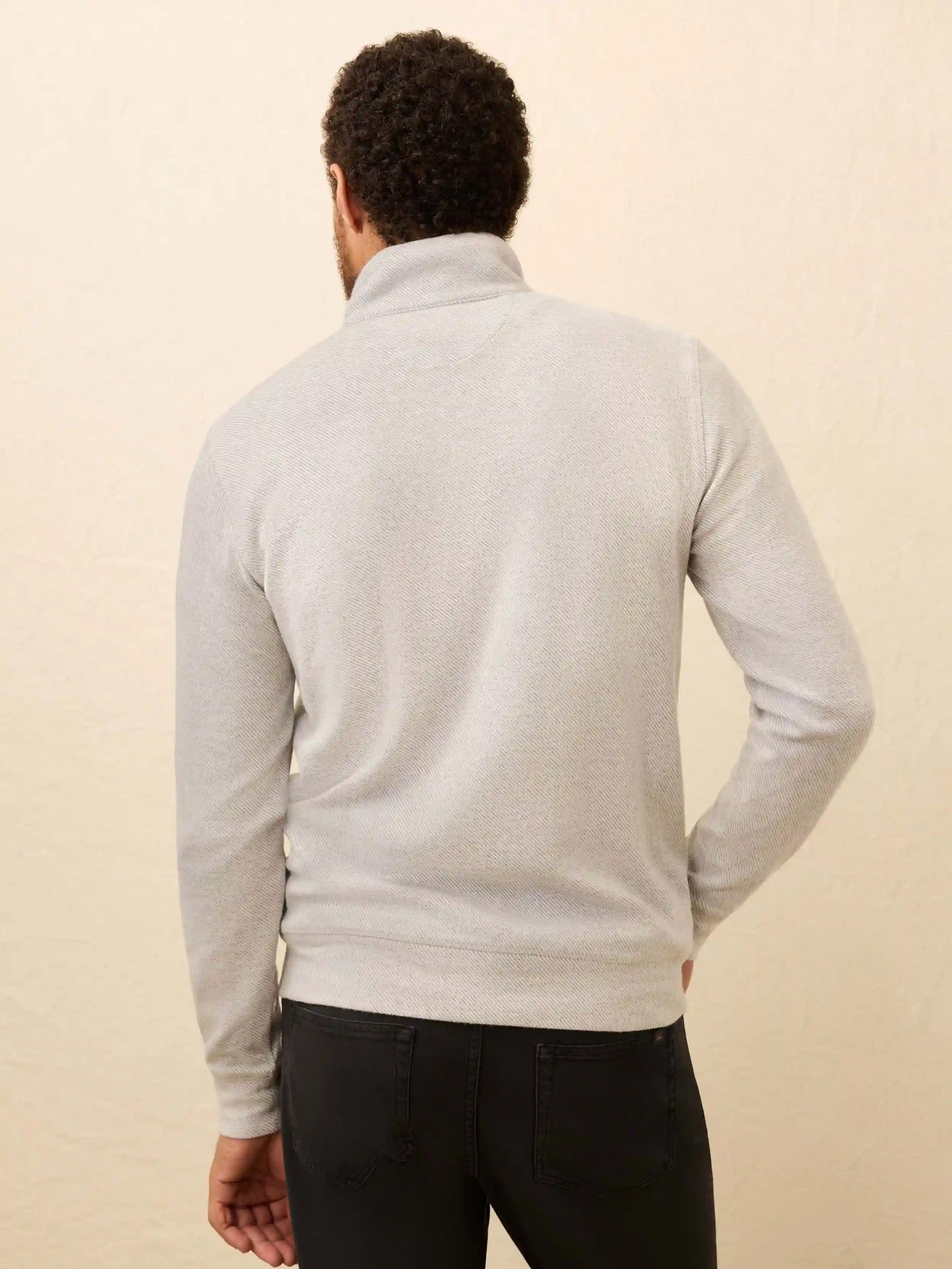 Legend™ Sweater Quarter Zip - Light Heather Grey